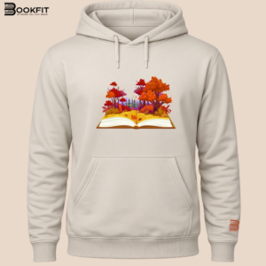 hanorac bookish autumn book bookfit crem